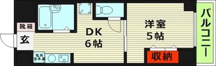 YKマンションの物件間取画像